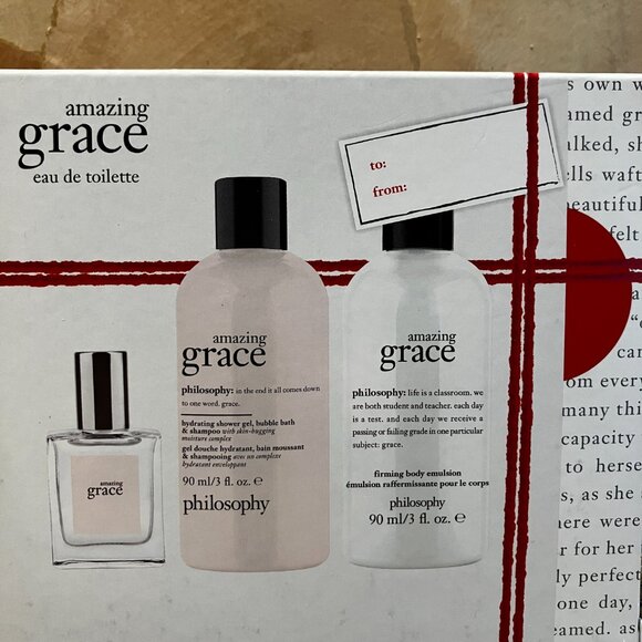 Philosophy Amazing Grace Firming Body Emulsion & Spray, Lotion , Shower Gel - Picture 3 of 3